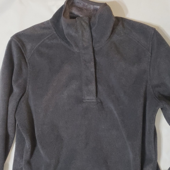 Mens Basin + Range gray quarter zip sweater medium - Picture 2 of 7